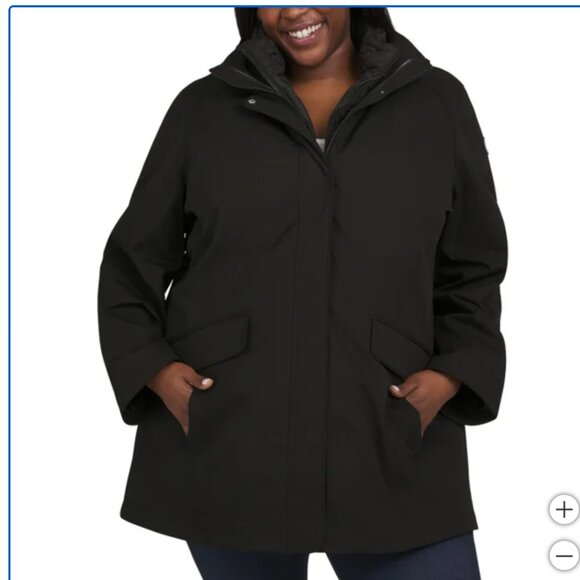 NWT Lands' End Ladies' 3-in-1 Systems Jacket - Picture 6 of 10